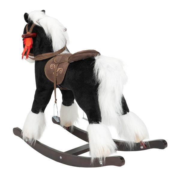 Black 2025 rocking horse