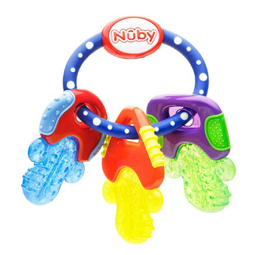 Nuby keys store teether freezer