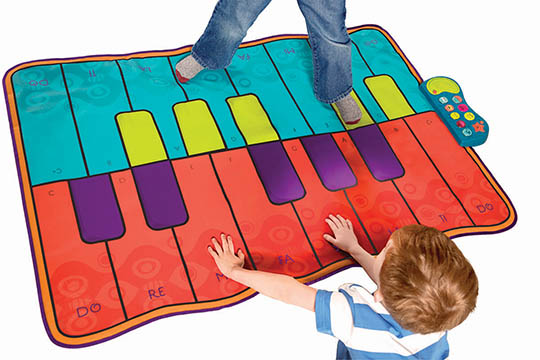 Musical piano cheap play mat