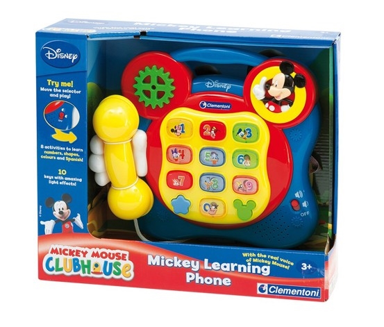 voordeel elleboog geeuwen Disney Mickey Mouse Clubhouse MICKEY LEARNING PHONE - ToyLibrary